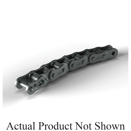 Hkk Chain Riveted Side Bow Roller chain, 10 ft OAL, 1 in Pitch, 5/8 Dia x 5/8 in W Roller RC080RSB