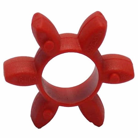 Timken Lovejoy 1.57 in. Outside diameter, Jaw Coupling, Spider, Urethane CJ 19 SPIDER 98A RED