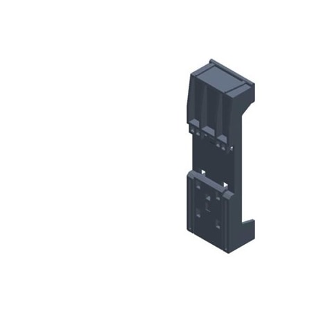 Siemens SIMATIC S7-300 mounting adapter for snapping the PS307 onto DIN rail 6EP1971-1BA00