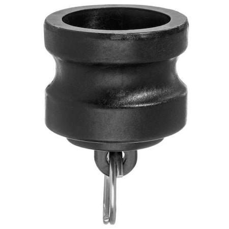 Zoro Select Cam/Groove Fitting, Plug, 2-5/8" L, 250 psi BULK-CGF-434