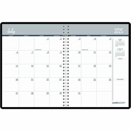 House Of Doolittle HOD26502 Monthly Academic Planner the product will be for the current year HOD26502