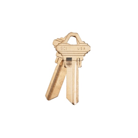 Kaba Ilco KEY BLANK SC1, 250PK SC1-NP-250PK