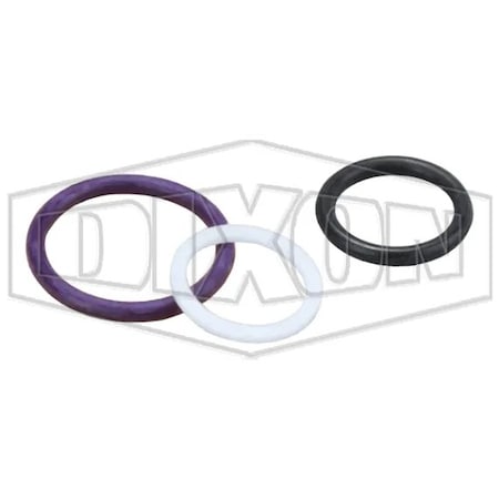 Dixon 1-1/4 in H-STYLE SEAL KIT, EPDM 140041-10 P-10V-SKIT
