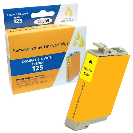 Ereplacements Ink-Epson-125-Yellow-Kodak T125420-KD
