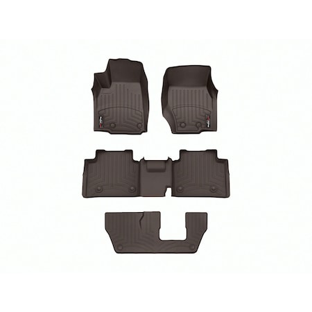 Weathertech Cocoa, Front, rear, and rear Floorliners 4717821-471696-6-4
