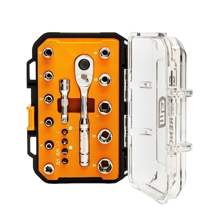 Gearwrench Mechanics Tool Set, 17-Piece, Chrome GWSWS14MM17