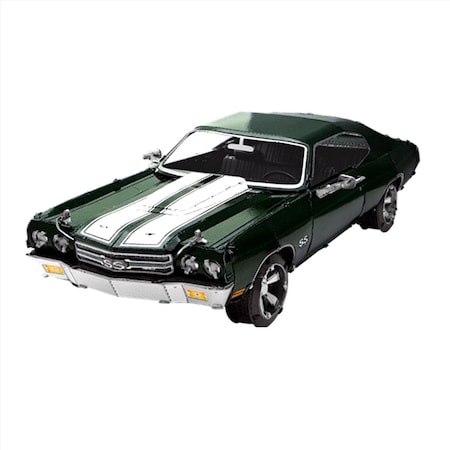 Metal Earth 1970 Chevy Chevelle 3D Steel Model Kit Green ME1026