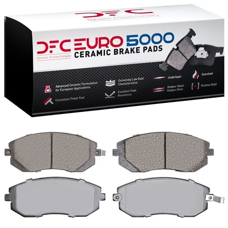 Dfc 5000 Euro Ceramic, Disc Brake Pad Set, 1600-0929-00