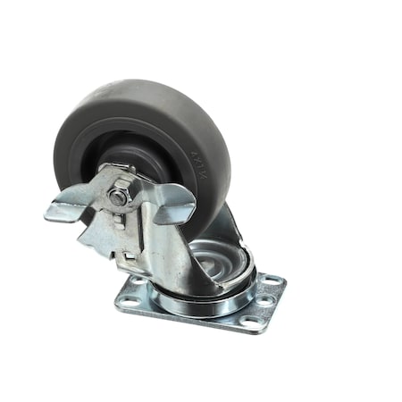 Cookshack CASTER, SWIVEL W/BRAKE - SM260,  PV175