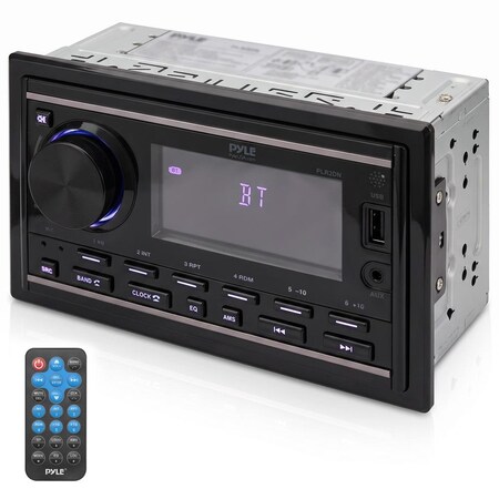 Pyle Boat Bluetooth Marine Stereo Receiver PLR2DN