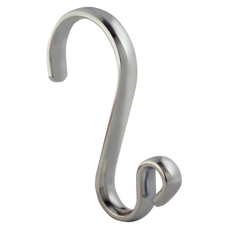Idesign Shower Curtain Hook, Steel, Polished Chrome 55970