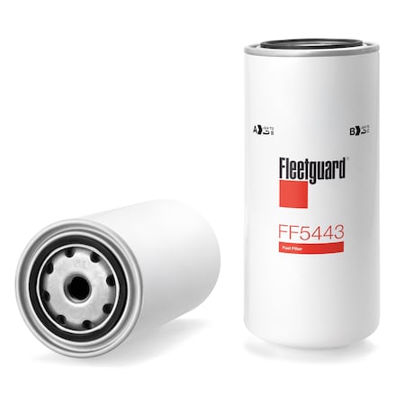 Fleetguard Automotive Fuel Filter, 9 in H FF5443