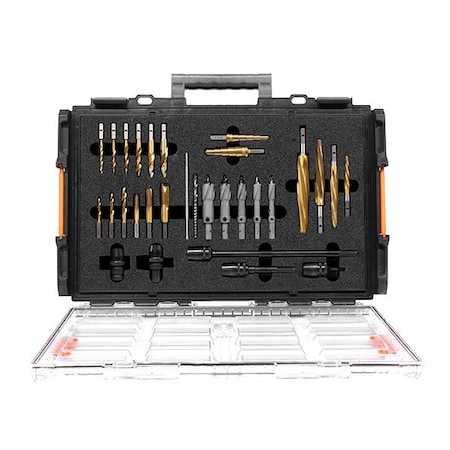 Holemaker Technology Drill Bit Set Installation Kit, 31-Piece, Inch Sizes STC-EMID-INIK