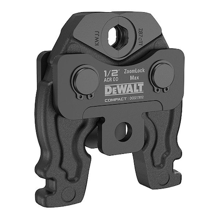 Dewalt Press Jaw, Steel, Compact DCE217012