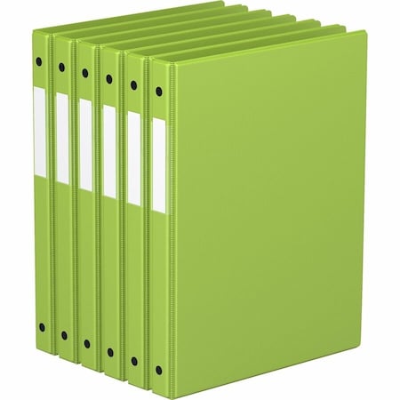 Davis Group Premium Economy, Round Ring, Binder, (Lime Green, 5/8"), PK6 2300-24-06