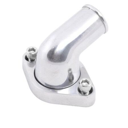 Strike3 R6015 Aluminum Polished Water Neck for 1966-1975 Chevy Small Block 2nd Generation ST909139