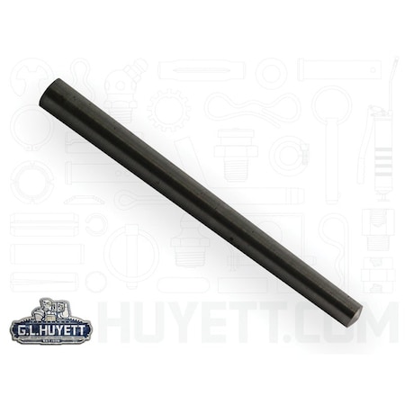 Huyett Taper Pin, Carbon Steel, #3 Pin x 0.220 in Dia x 0.218 in Small End Dia x 2.250 in Length TP-03-2250