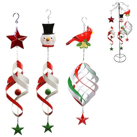 Alpine Hanging Swirling 23 in. Hanging Decor BVF272A