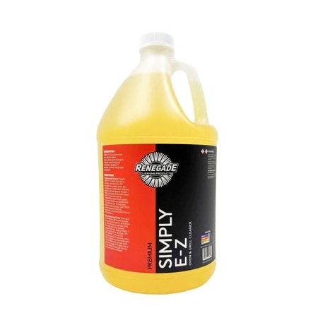 Renegade Products Usa Simply E-Z Heavy-Duty Oven and Grill Cleaner: Pro-Grade Degreaser for Janitorial and Home Use, 1 Gal 2524G01