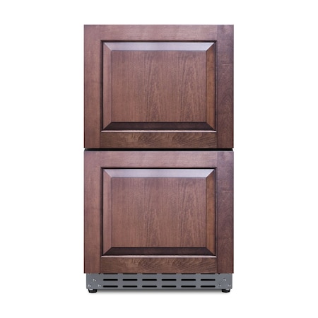 Summit 18in Wide 2-Drawer All-Refrigerator, ADA Compliant ADRD18