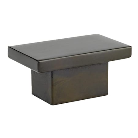 Gan Eden Small Rectangular, Brushed Oil Rubbed Bronze, 44 mm GA562024