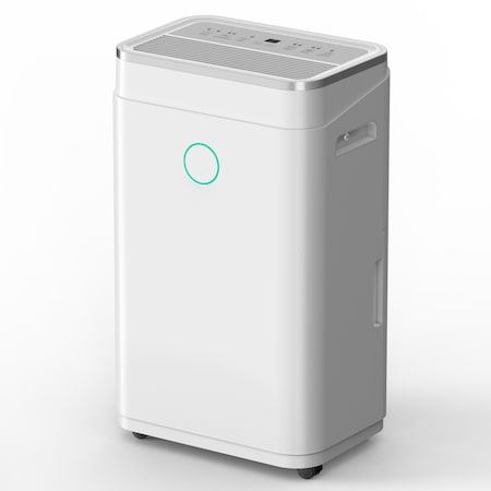 Edendirect 50 pt. 4500 sq. ft. commercial Dehumidifier in. White with Sleep Mode, Timer ZR-OL20-D030A