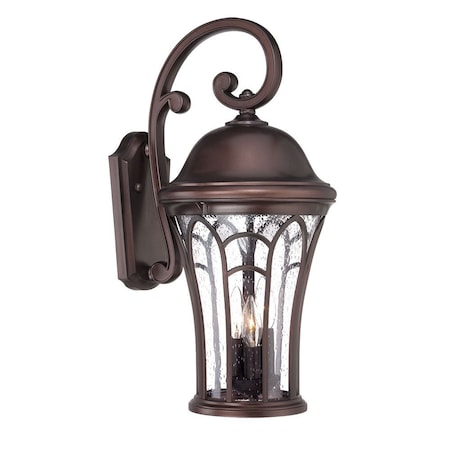 Homeroots XL Bronze Tapered Goblet Wall Light 398370