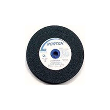 Norton Co Grinding Wheel, 6 in Dia, 1 in Arbor, Coarse, Aluminum Oxide Abrasive 88260