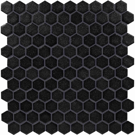 Daltile Uptown Glass 1in Hexagon Mosaic, 16.92 SQFT Per Carton, 18PK UP221HEXMS1P