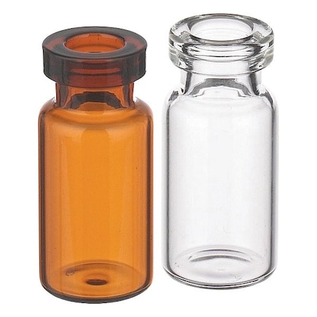 Wheaton Glass Vials & Ampules, 40 mm H, PK100 WUBB5MLA-T-EP