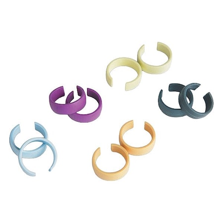 Hach Color Coded Probe Clip, 5/8 in H 5818400