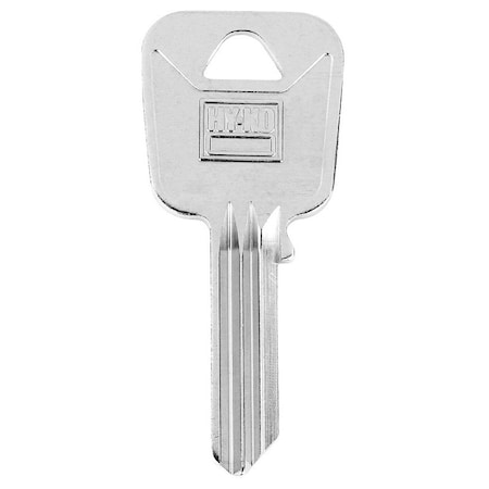 Hy-Ko Key Blank, Brass, Nickel-Plated, For: Master M27 Locks 11010M27