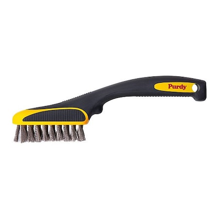 Purdy Paint Remover Wire Brush, 7in L, SSteel 14A091010