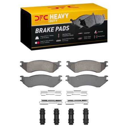 Dfc Heavy Duty, Disc Brake Pad Set,  1214-0702-12