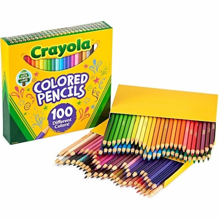 Crayola Colored Pencils, PK100 6881-00