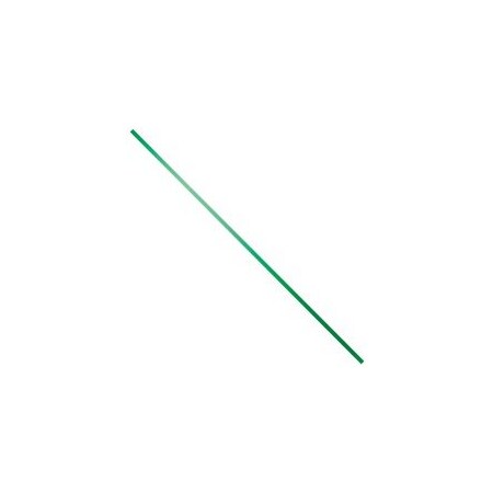 Bubblefast 2000-4 x 5/32'' Metallic Green Twist Ties, 2000PK BFPMT4G