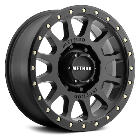 Water World 8 x 170 in. 305 NV HD Matte Black Wheels WA3637403