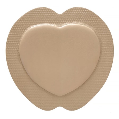 Mckesson Foam Dressing 9x9 Inch With Border Waterproof Film Backing Silicone Gel Adhesive Sacral 4841