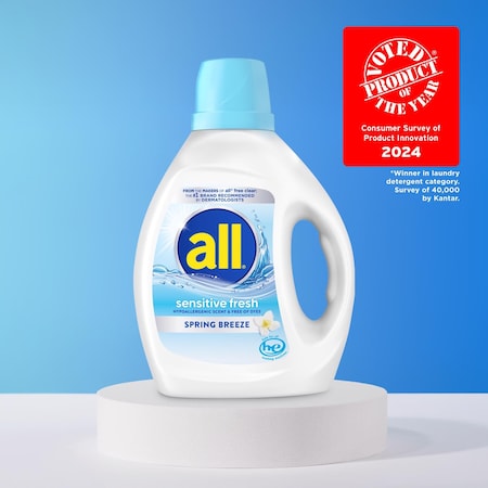 All Spring Breeze Scent Laundry Detergent Liquid 88 fl. oz. 2961289