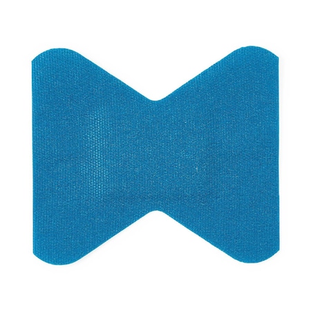 Medline CURAD Food Service Metal-Detectable Blue Fabric Adhesive Bandage, for Fingertips, 1200PK NON25513BL