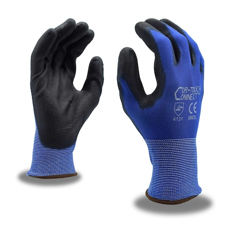 Cor-Touch Glove, Blk Polyurethane Palm Coating, PK12 6903S