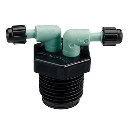 Orbit 2 ports Drip Irrigation Manifold 67035
