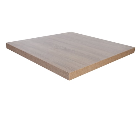 Bfm Seating Midtown Table Top - 1 7/8in Melamine with Honeycomb Core - 30x42 Sawmill Oak SO3042
