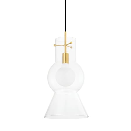 Mitzi Mirabel 1 Light Pendant 5.75 In. Aged Brass H702701L-AGB