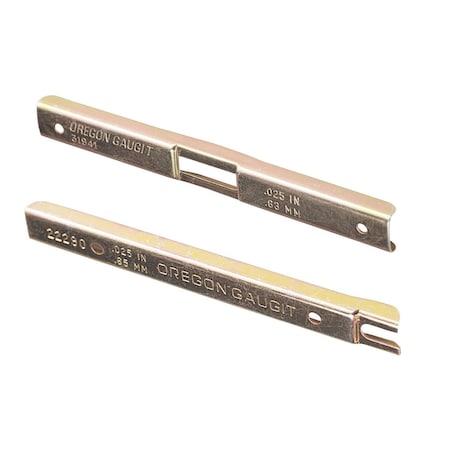 Oregon Depth Gauge Tool, .025", PK 10 31941