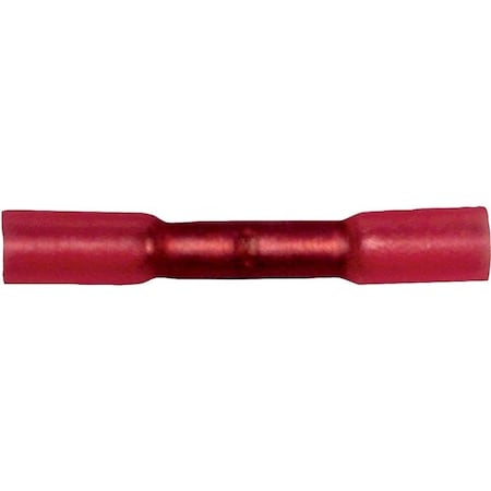 Calterm Butt Splice Connector, 600 V, Red 65701