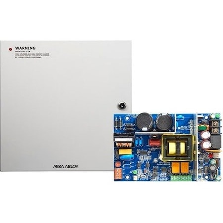 Securitron Power Supply, Steel, 14" L, 14" W, 4.75" H AQD4B