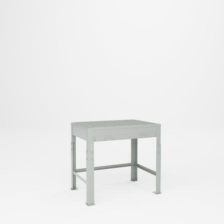 Pucel Pro Welding Bench, 36 in W x 24 in D x 30-42 in H, Putty PWB-3624