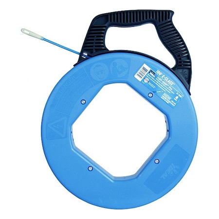 Ideal Fish Tape, 200 ft L, 350 lb, Fiberglass 31-048