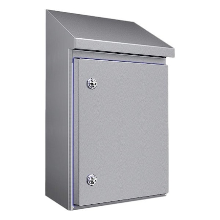 Rittal 1/4-Turn Latch Electrical Enclosure, 549 mm H, 210 mm D, 310 mm W, 1, 12, 13, 3, 3X, 4, 4X 1304600